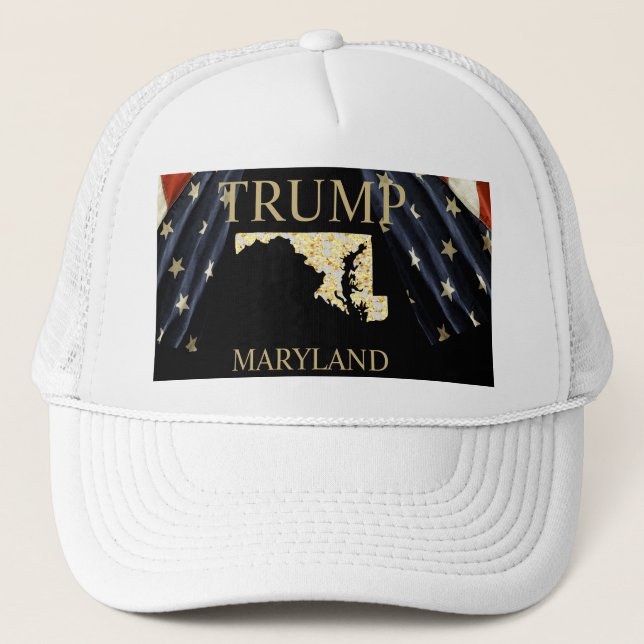 MARYLAND  TRUCKER HAT (Front)