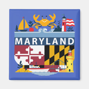 Maryland, United States of America Magnet