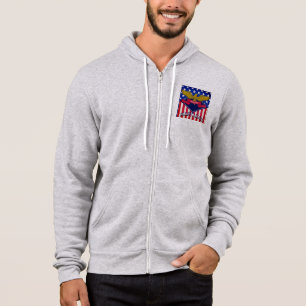 Maryland USA Flag Hoodie