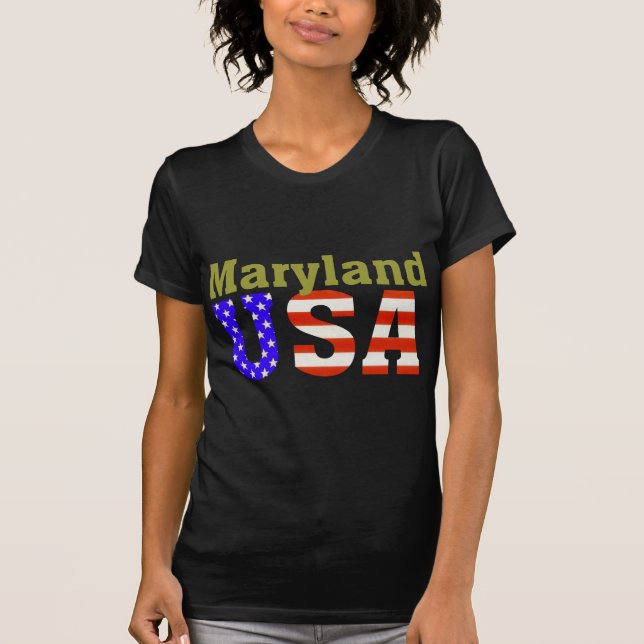 Maryland USA! T-Shirt (Front)