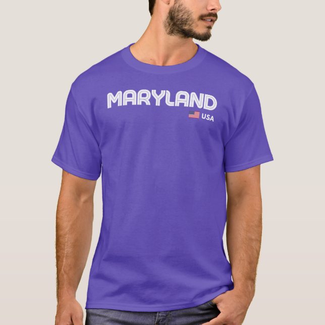 Maryland USA T-Shirt (Front)