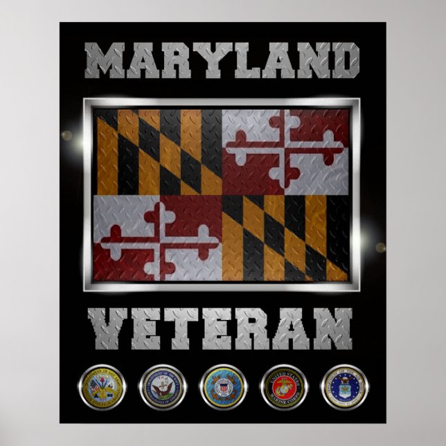 Maryland Veteran poster (Front)