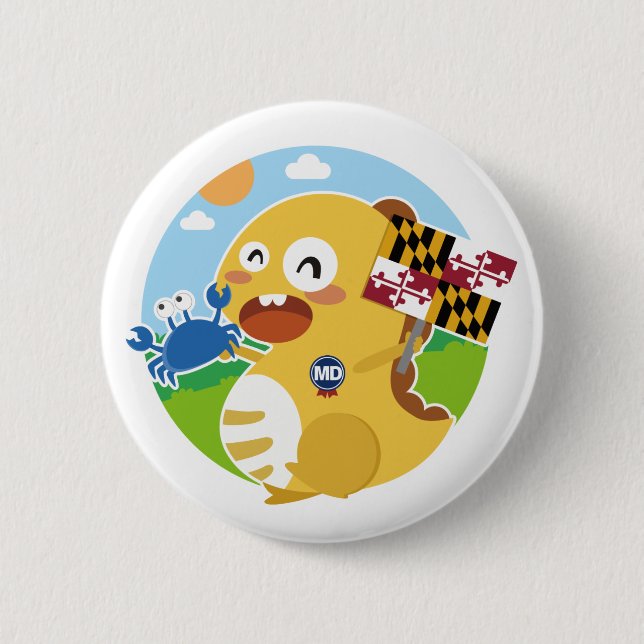 Maryland VIPKID Button (Front)