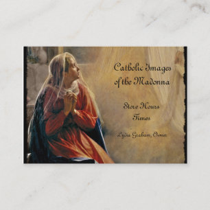 Mary's Annunciation Business Card