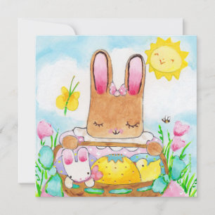 Mary's Easter Basket invitation