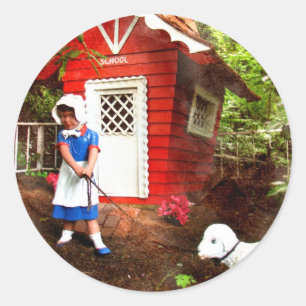 Marys Lamb Classic Round Sticker