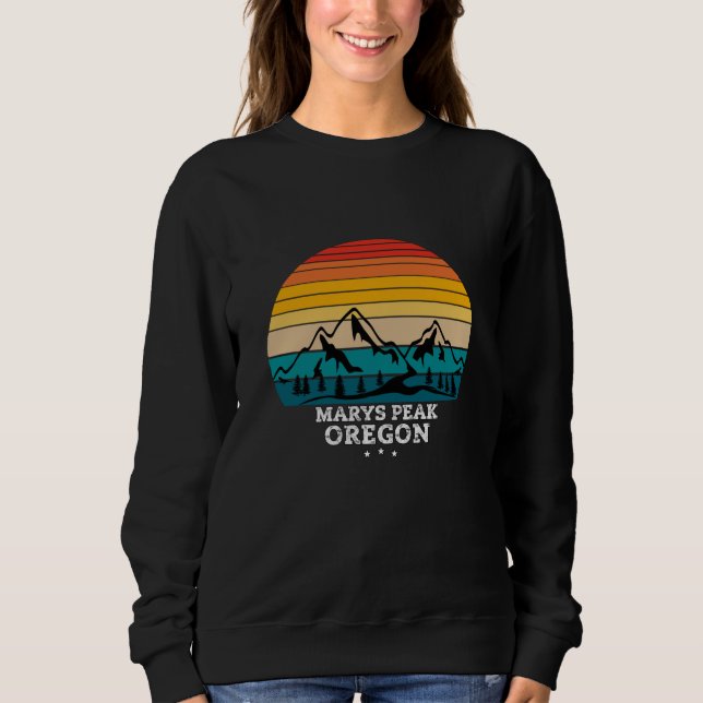 MARYS PEAK OREGON SWEATSHIRT (Front)