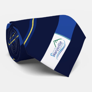 Marysville (Washington) city flag Neck Tie
