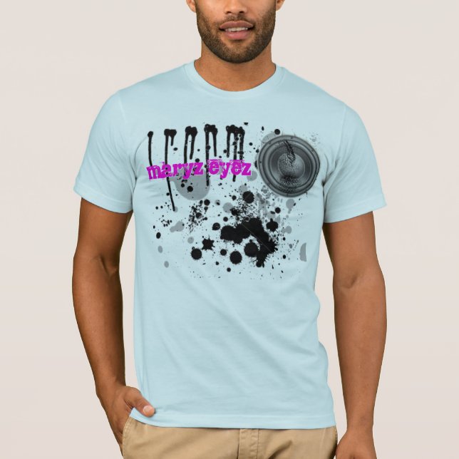 Maryz Eyez: Broken Speaker T-Shirt (Front)