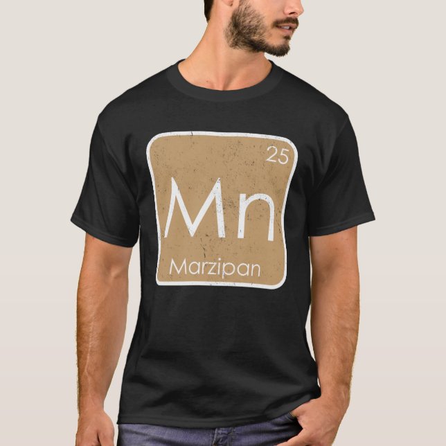 Marzipan Mn Periodic Table Element Honey Sugar Con T-Shirt (Front)