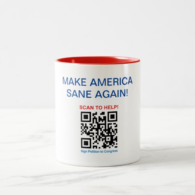 MASA MUG - Make America Sane Again! (Center)