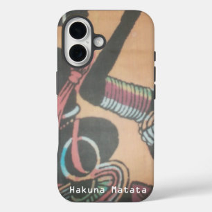 MASAI Hakuna Matata  iPhone 16 Case