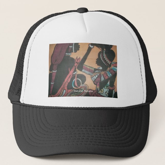 MASAI Hakuna Matata.JPG Trucker Hat (Front)