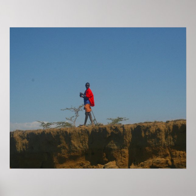 masai kenya poster (Front)