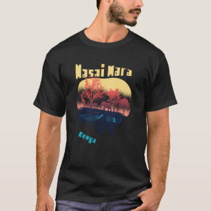 Masai Mara Kenya National Safari Serengeti Wildlif T-Shirt