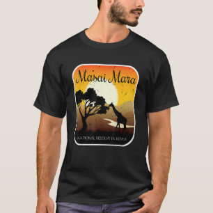 Masai Mara Kenya Safari National reserve Serengeti T-Shirt