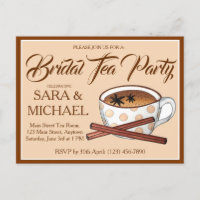 Masala Chai Bridal Wedding Shower Teacup Tea Party