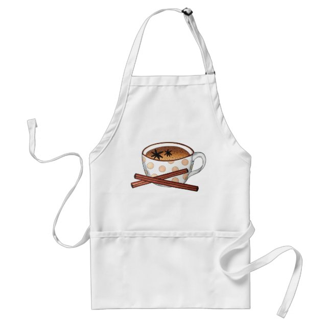 Masala Chai Teacup Indian Spiced Black Tea Cuppa Standard Apron (Front)