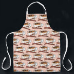 Masala Spiced Chai Tea Teacup Indian Cuisine Apron<br><div class="desc">Apron design features an original marker illustration of a cup of masala chai spiced Indian tea.

This design is also available on other products. Lots of additional food-themed illustrations are also available from this shop. Don't see what you're looking for? Contact Rebecca to have something created just for you.</div>