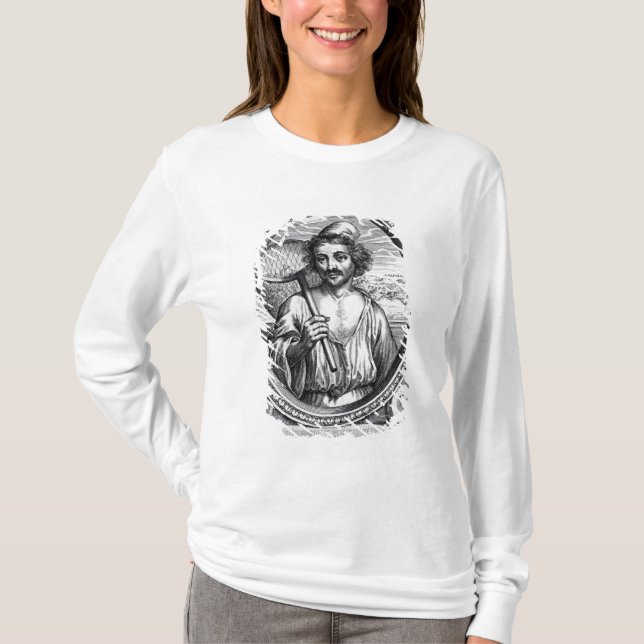 Masaniello, engraved by Petrus de Iode T-Shirt (Front)