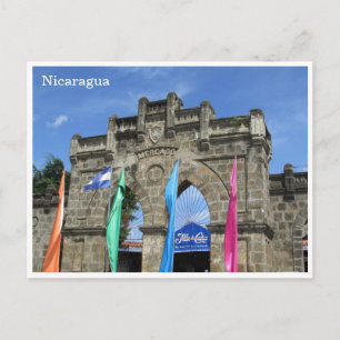 masaya markets postcard