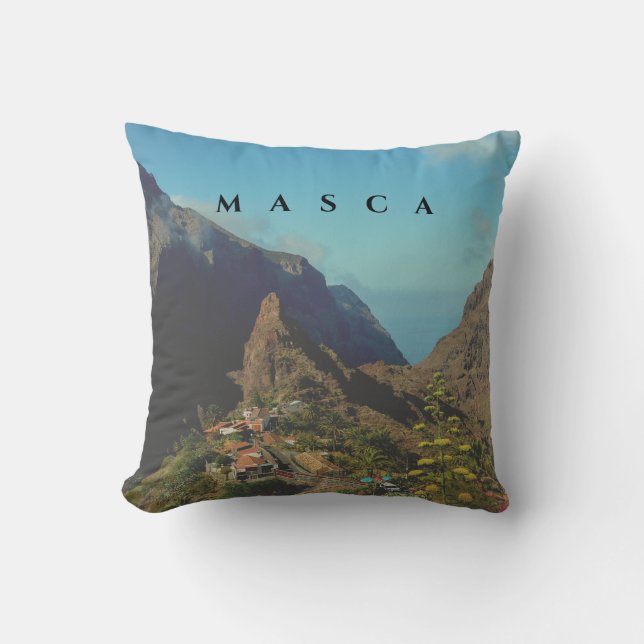 Masca in Spain -  With two different sides    Cushion (Front)