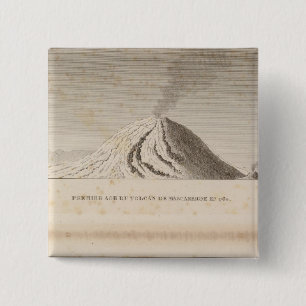 Mascareigne, Vesuve 15 Cm Square Badge