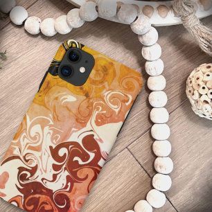 Masculine Abstract Modern Cool Guys Custom Case-Mate iPhone Case