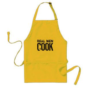 Masculine bbq apron for men   Real men cook
