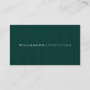 MASCULINE BUSINESS CARD :: simple pinstripe 2