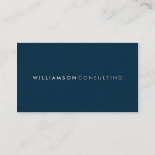 MASCULINE BUSINESS CARD :: simple pinstripe 3
