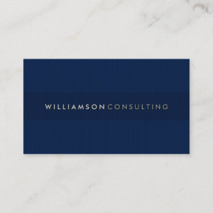MASCULINE BUSINESS CARD :: simple pinstripe 3D 5