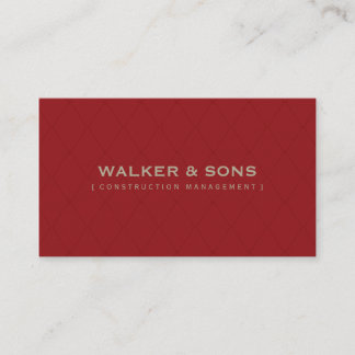MASCULINE BUSINESS CARD :: simply smart 9