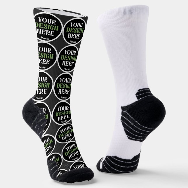 Masculine, clean, sharp & confident socks (Angled)