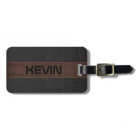 Masculine Elegant Grey & Brown Vintage Leather