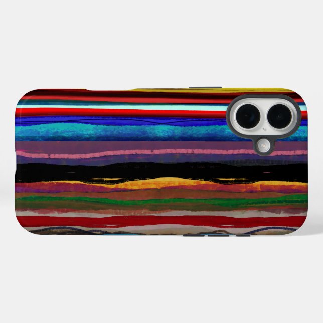 Masculine iPhone case modern art 2026 (Back (Horizontal))