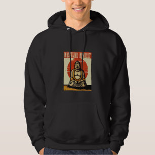 MASCULINE MINDSET buddha statue Hoodie