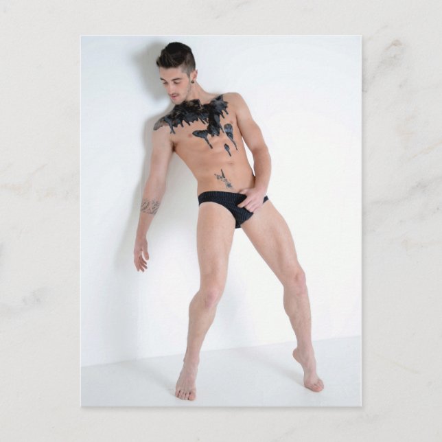 Masculine Sensuality #3 Postcard (Front)