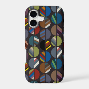Masculine Striped Oval Halves