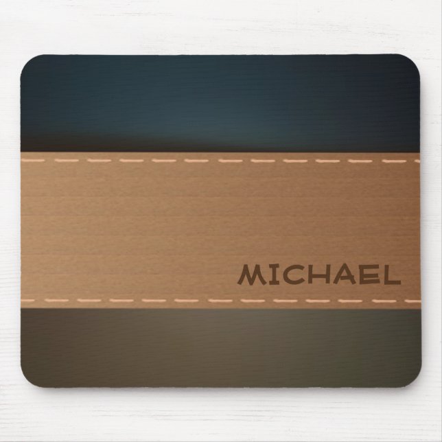 Masculine Stylish  -Personalised Mouse Pad (Front)