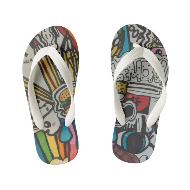 Mash Art Kid's Jandals (Footbed)
