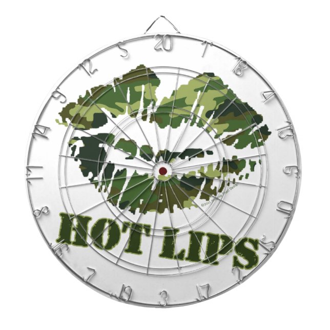MASH Hot Lips Dartboard (Front)