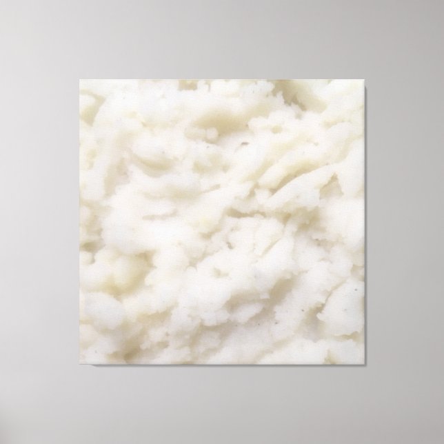 Mashed Potatoes Canvas Print (Front)
