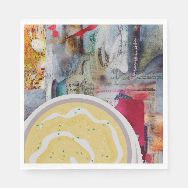 Mashed Potatoes Napkin (Front)