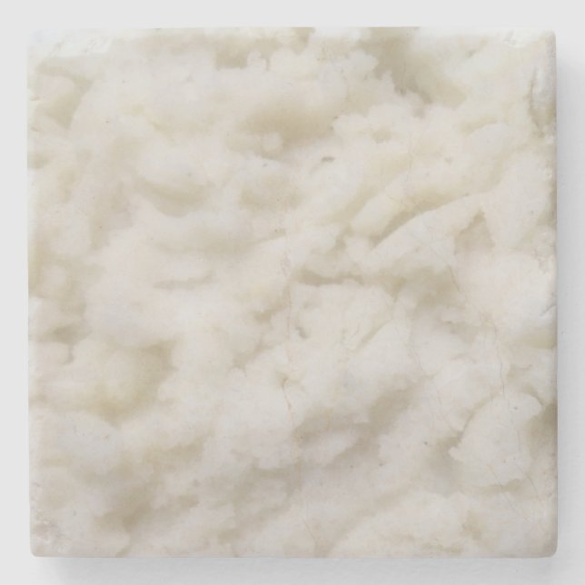 Mashed Potatoes Stone Coaster (Front)