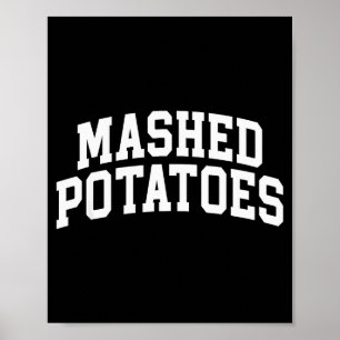 Mashed Potatoes Thanksgiving, Potatoes Thanksgivin Poster