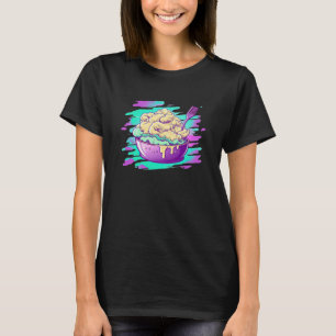 Mashed Potatoes Vaporwave Retrowave Aesthetic T-Shirt