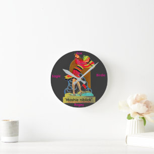 "Mashie niblick" Wall Clock