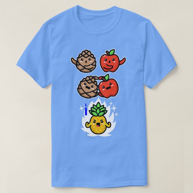 Mashup Pine Apple Fusion Super Pineapple T-Shirt (Design Front)