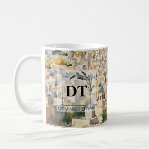 Masjid Al Aqsa Watercolor Mug – A Beautiful Memory